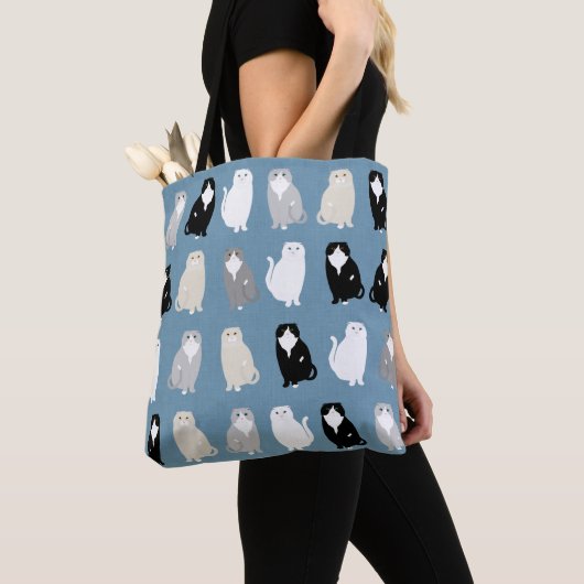 Scottish Fold Allover-Tas Tote Bag (Dichtbij)