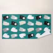 Scottish Fold Bath Towel Badhanddoek (Badhanddoek)