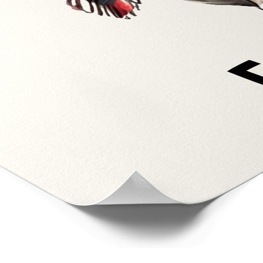 Scottish Fold Cat Poster (Hoek)