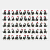 Scottish Fold Kerstproblemen Inpakpapier Vel (Voorkant)