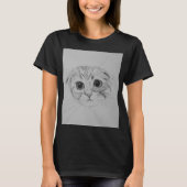 Scottish Fold Kitten T-Shirt (Voorkant)