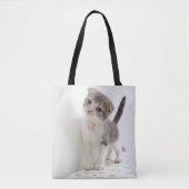 Scottish Fold Kitten Tote Bag (Voorkant)