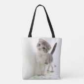 Scottish Fold Kitten Tote Bag (Achterkant)