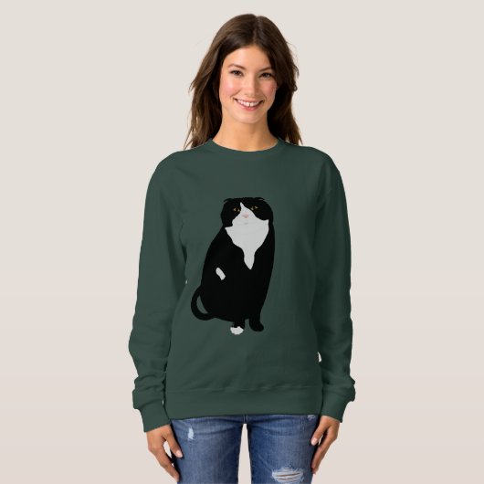 Scottish Fold Long Sleeve Tshirt (Voorkant volledig)
