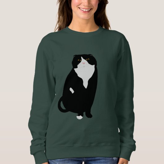 Scottish Fold Long Sleeve Tshirt (Voorkant)