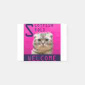 Scottish Fold Post-it® Notes (Voorkant)