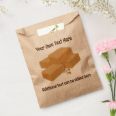 Scottish Fudge is tablet - hard Snoep - voeg tekst Bedankzakje (Gezegeld)