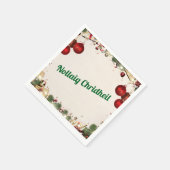 Scottish Gaelic Christmas Napkins Servet (Hoek)