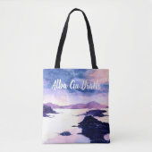 Scottish Gaelic  Waterverf Canvas tas (Voorkant)