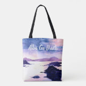 Scottish Gaelic  Waterverf Canvas tas (Achterkant)