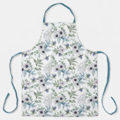 Scottish Garden Blue Poppies Schort (Voorkant)