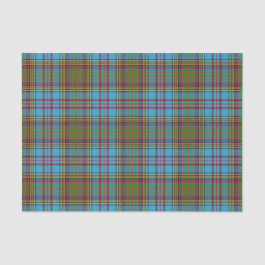 Scottish Gifts Clan Anderson Tartan Tissuepapier (Voorkant)