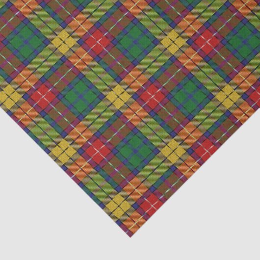 Scottish Gifts Clan Buchanan Tartan Tissuepapier (Detail)