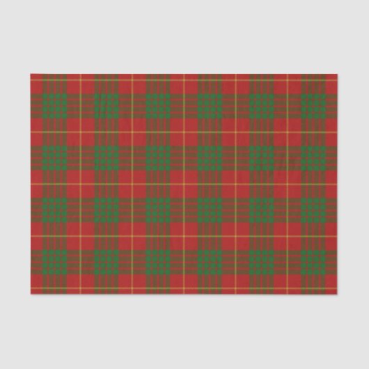 Scottish Gifts Clan Cameron Tartan Tissuepapier (Voorkant)