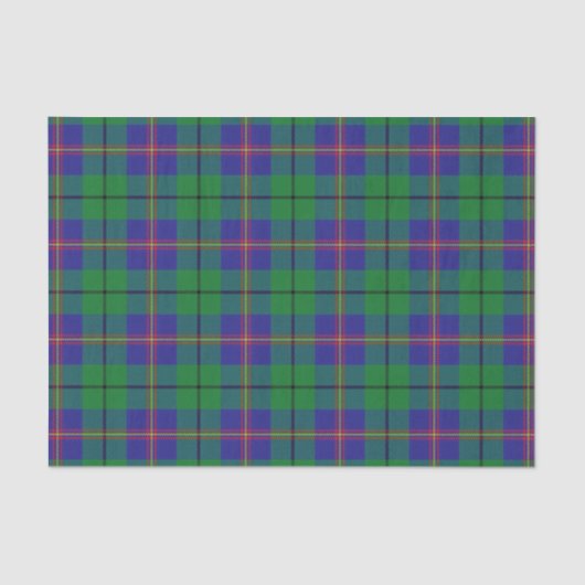 Scottish Gifts Clan Carmichael Tartan Tissuepapier (Voorkant)