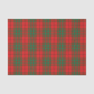 Scottish Gifts Clan Cumming Red Tartan Tissuepapier