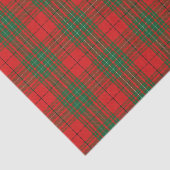 Scottish Gifts Clan Cumming Red Tartan Tissuepapier (Detail)