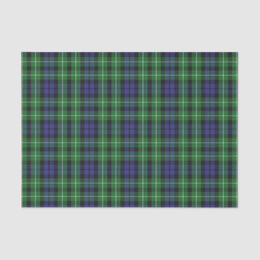 Scottish Gifts Clan Graham Tartan Tissuepapier (Voorkant)