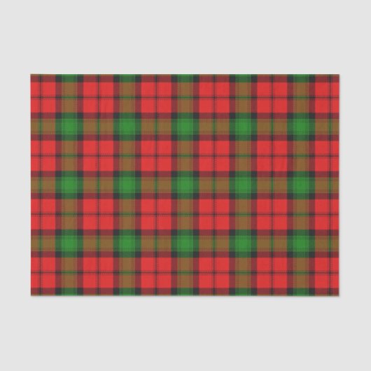 Scottish Gifts Clan Kerr Tartan Tissuepapier (Voorkant)