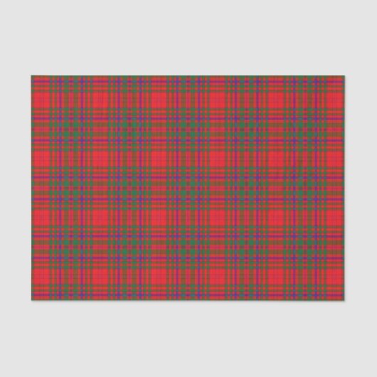 Scottish Gifts Clan MacDougall Tartan Tissuepapier (Voorkant)