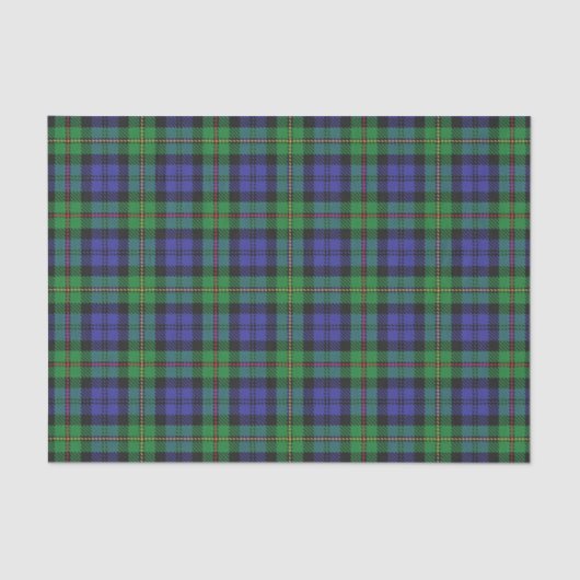 Scottish Gifts Clan MacEwen Tartan Tissuepapier (Voorkant)