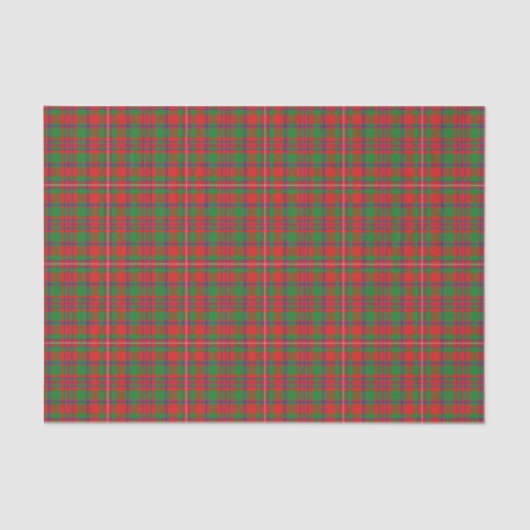 Scottish Gifts Clan MacKinnon Tartan Tissuepapier (Voorkant)