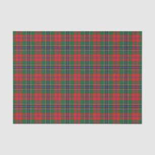 Scottish Gifts Clan MacLean Red Tartan Tissuepapier