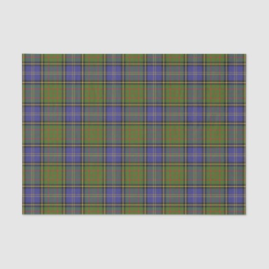 Scottish Gifts Clan MacMillan Hunting Tartan Tissuepapier (Voorkant)