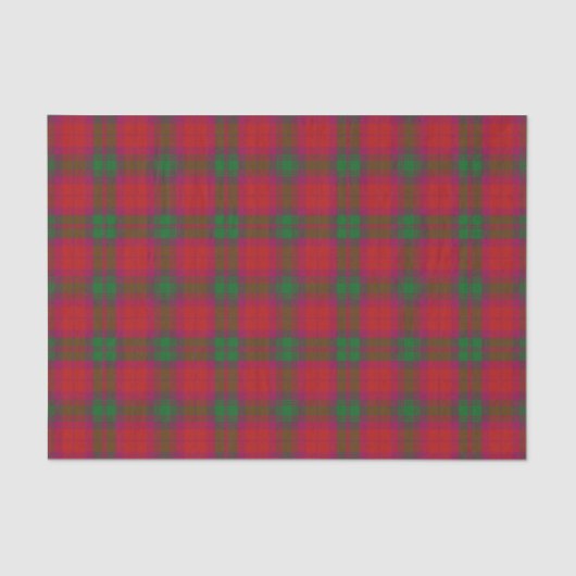 Scottish Gifts Clan MacNab Tartan Tissuepapier (Voorkant)