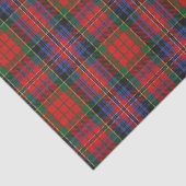 Scottish Gifts Clan MacPherson Red Tartan Tissuepapier (Detail)