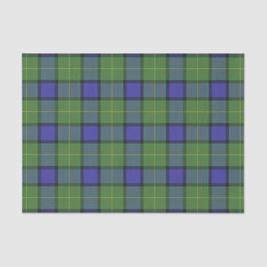 Scottish Gifts Clan Muir Tartan Tissuepapier (Voorkant)