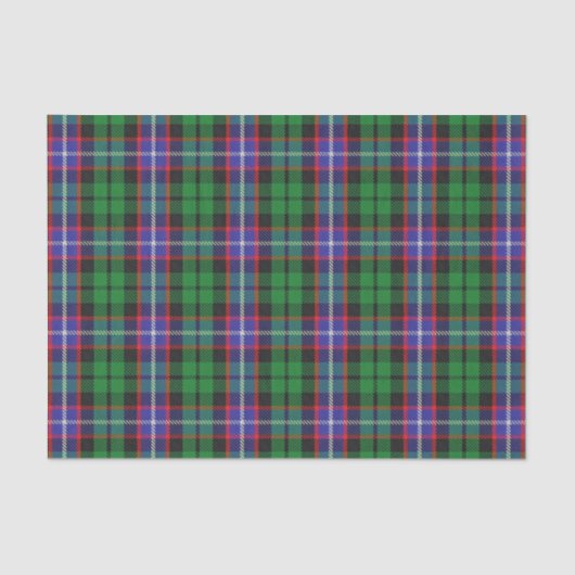 Scottish Gifts Clan Russell Tartan Tissuepapier (Voorkant)