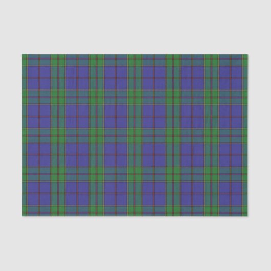 Scottish Gifts Clan Strachan Tartan Tissuepapier (Voorkant)