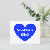 Scottish Girl Briefkaart (Staand voorkant)