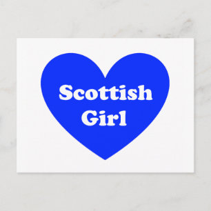 Scottish Girl Briefkaart