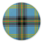 Scottish Grandeur Clan Bell Tartan Pset Keramische Knop (Voorkant)