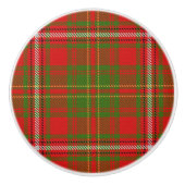 Scottish Grandeur Clan Hay Tartan Pset Keramische Knop (Voorkant)