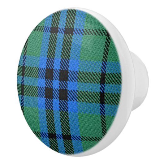 Scottish Grandeur Clan Keith Tartan Pset Keramische Knop (Rechts)