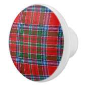 Scottish Grandeur Clan MacBean Tartan Pset Keramische Knop (Rechts)