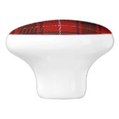 Scottish Grandeur Clan MacIver Tartan Pset Keramische Knop (Zijkant)