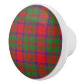 Scottish Grandeur Clan MacKintosh Tartan Pset Keramische Knop (Rechts)