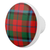 Scottish Grandeur Clan MacNaughton Tartan Pset Keramische Knop (Rechts)