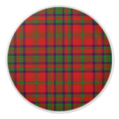 Scottish Grandeur Clan Matheson Tartan Plaid Keramische Knop (Voorkant)