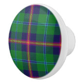 Scottish Grandeur Clan Young Tartan Pset Keramische Knop (Rechts)