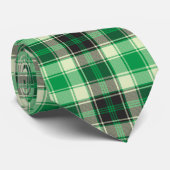 Scottish Green Play Necktie Stropdas (Opgerold)