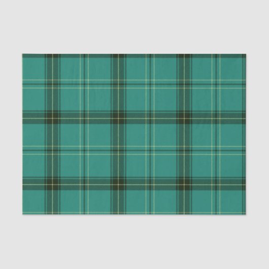Scottish Green Tartan Tissuepapier (Voorkant)