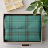 Scottish Green Tartan Tissuepapier (Geschenk)