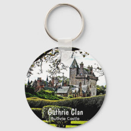 Scottish Guthrie Clan's Castle Keepomwille Sleutelhanger