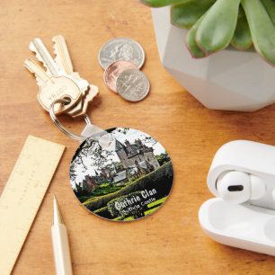 Scottish Guthrie Clan's Castle Keepomwille Sleutelhanger