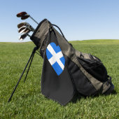 Scottish Heartflag gtcnt Golfhanddoek (Groen)
